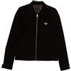 Prada Pre-Owned - Giacca con zip - Uomo - cotone/elastam/viscosa/viscosa - L - Marrone