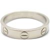 Cartier - Anello Love mini in oro bianco 18 carati anni 2010 - unisex - oro bianco 18kt - 50 - Argento