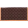 Celine Pre-Owned - Portafoglio Macadam con monogramma - Donna - pelle - Taglia unica - Marrone