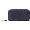 Louis Vuitton Pre-Owned - Portafoglio in pelle Empreinte con monogramma e zip 2021-2025 - Donna - pelle - Taglia unica - Blu
