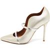 Malone Souliers - Pumps in pelle 110mm Pre-owned - Donna - pelle di vitello/pelle di vitello/pelle di vitello - 41 - Oro