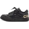 CHANEL Pre-Owned - Sneakers 2023 - Donna - pelle/pelle/gomma - 38 - Nero