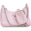 Prada Pre-Owned - Borsa a tracolla Re-Edition 2005 in tessuto 2013-2025 - Donna - nylon - Taglia unica - Rosa