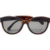CHANEL Pre-Owned - Occhiali da sole con effetto tartarugato 2000-2020 - Donna - acetato - Taglia unica - Marrone