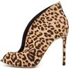Gianvito Rossi - Pumps leopardate 120mm 2024 - Donna - pelle/pelle/cavallino - 38.5 - Toni neutri
