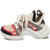 Louis Vuitton Pre-Owned - Sneakers Archlight 2024 - Donna - pelle/rete (mesh)/tessuto/gomma - 36.5 - Bianco