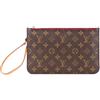 Louis Vuitton Pre-Owned - Pouch Neverfull con monogramma 2014 - unisex - tela/pelle - Taglia unica - Marrone