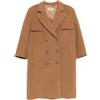 Valentino Garavani Pre-Owned - Cappotto doppiopetto in lana - Donna - lana/alpaca/viscosa - 46 - Marrone