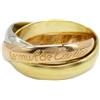 Cartier - Anello Trinity in oro 18 carati anni 2010 - Donna - oro bianco 18kt/oro rosa 18kt/oro giallo 18kt - Taglia unica