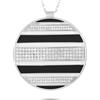 Chaumet - Collana Class One in oro bianco 18 carati - Donna - oro bianco 18kt/smalto nero/smalto/diamanti - Taglia unica - Argento