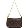 Louis Vuitton Pre-Owned - Borsa a mano Pochette Accessoires mini con monogramma 2021 - Donna - tela - Taglia unica - Marrone