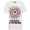 Gucci Pre-Owned - T-shirt con paillettes - Donna - cotone - XS - White