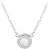 LB Exclusive - Collana in oro bianco 14 carati con diamanti - Donna - diamanti/oro bianco 14kt - Taglia unica - Argento