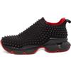 Christian Louboutin Pre-Owned - Sneakers a calzino Spike - Uomo - gomma/tessuto/tessuto - 40.5 - Nero