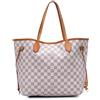 Louis Vuitton Pre-Owned - Borsa tote Neverfull MM in tela Damier Azur 2010 - unisex - tela/pelle di vitello - Taglia unica - Bianco