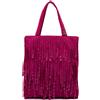 CHANEL Pre-Owned - Borsa tote piccola con borchie 2000-2002 - Donna - pelle scamosciata - Taglia unica - Rosa