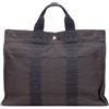 Hermès Pre-Owned - Borsa tote Herline MM in tela 1990-2025 - unisex - tela - Taglia unica - Grigio
