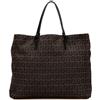 Fendi Pre-Owned - Borsa tote in tela con motivo Zucchino 2010-2024 - Donna - pelle di vitello/tela - Taglia unica - Marrone