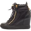 Giuseppe Zanotti Vintage - Stivaletti con zip - Donna - pelle di vitello/pelle di vitello/gomma - 37 - Nero