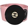 CHANEL Pre-Owned - Cintura Record 2004 - Donna - nylon/acrilico - Taglia unica - Rosa