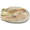 Cartier - Anello Trinity in oro bianco, giallo e bianco 18 carati anni 2010 - Donna - oro giallo 18kt/oro rosa 18kt/oro bianco 18kt - Taglia unica