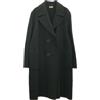 Hermès Pre-Owned - Cappotto in misto cashmere anni 2010 - Donna - Lycra/cashmere - 40 - Nero