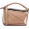 Loewe Pre-Owned - Borsa a tracolla Puzzle piccola anni '20-'23 - Donna - pelle di vitello/pelle scamosciata - Taglia unica - Marrone