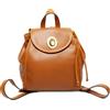 Christian Dior Pre-Owned - Zaino con coulisse anni '80-'90 - Donna - pelle di vitello/tessuto - Taglia unica - Marrone