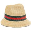 Gucci Pre-Owned - Fedora in paglia - Donna - paglia - M - Toni neutri