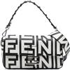Fendi Pre-Owned - Borsa a tracolla Marc Jacobs Vitello King Baguette in nappa con logo 2000-2010 - Donna - nappa - Taglia unica - Bianco