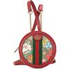 Gucci Pre-Owned - Zaino tondo Flora Ophidia mini in tessuto GG Supreme 2016 a oggi - Donna - tessuto/pelle di vitello - Taglia unica - Rosso
