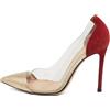 Gianvito Rossi - Pumps Plexi 100mm Pre-owned - Donna - pelle scamosciata/PVC/PVC/pelle - 37 - Rosso