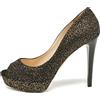 Jimmy Choo Pre-Owned - Pumps Dahlia 115mm - Donna - pelle/pelle scamosciata/metallo/pelle - 38.5 - Nero