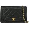 CHANEL Pre-Owned - Borsa a spalla Diana media 1997 - Donna - pelle di agnello - Taglia unica - Nero