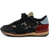 Valentino Garavani Pre-Owned - Sneakers Rockrunner - Donna - pelle/pelle/gomma/pelle scamosciata - 36.5 - Nero