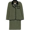 Fendi Pre-Owned - Tailleur 1990-2000 - Donna - cotone/lana/acetato/nylon/modacrilica - 42 - Verde