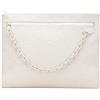 Louis Vuitton Pre-Owned - Clutch Taurillon A4 in pelle Taurillon con monogramma 2018 - unisex - pelle di vitello - Taglia unica - Bianco