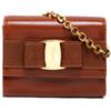 Ferragamo Pre-Owned - Borsa a spalla Vara mini 1990-2010 - Donna - pelle di vitello - Taglia unica - Marrone