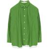 Loewe Pre-Owned - Camicia a doppio strato - Donna - Silk/cotone - 32 - Verde