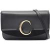 Chloé Pre-Owned - Borsa a spalla C-Chain anni 2010 - Donna - pelle di vitello - Taglia unica - Nero