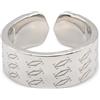 Cartier - Anello 2C in oro bianco 18 carati - unisex - oro bianco 18kt - 50 - Argento