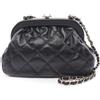 CHANEL Pre-Owned - Borsa a spalla trapuntata 2021 - Donna - pelle di vitello - Taglia unica - Nero
