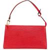 Louis Vuitton Pre-Owned - Borsa a spalla Pochette Accessoires in pelle Epi 1996 - Donna - pelle - Taglia unica - Rosso