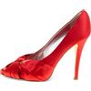 Giuseppe Zanotti Vintage - Pumps in raso 110mm - Donna - pelle di vitello/raso/pelle di vitello - 38 - Rosso
