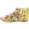 Giuseppe Zanotti Vintage - Sandali Gladiator Pre-owned - Donna - pelle/pelle scamosciata/pelle - 36 - Giallo