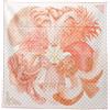 Hermès Pre-Owned - Foulard Plumets Et Panaches in seta anni 2010 - Donna - seta - Taglia unica - Bianco