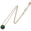 Van Cleef & Arpels - Collana Perlée in oro giallo 18 carati con malachite - Donna - oro giallo 18kt - Taglia unica - Verde