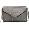 Balenciaga Pre-Owned - Clutch Papier Sight in pelle con zip a giro 2016 - Donna - pelle di vitello - Taglia unica - Grigio