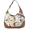 Gucci Pre-Owned - Borsa a tracolla Flora Jackie O Bouvier in tela 2000-2015 - Donna - tela - Taglia unica - Bianco