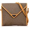 Saint Laurent Pre-Owned - Borsa a tracolla PVC Flap 2000-2012 - Donna - PVC - Taglia unica - Marrone
